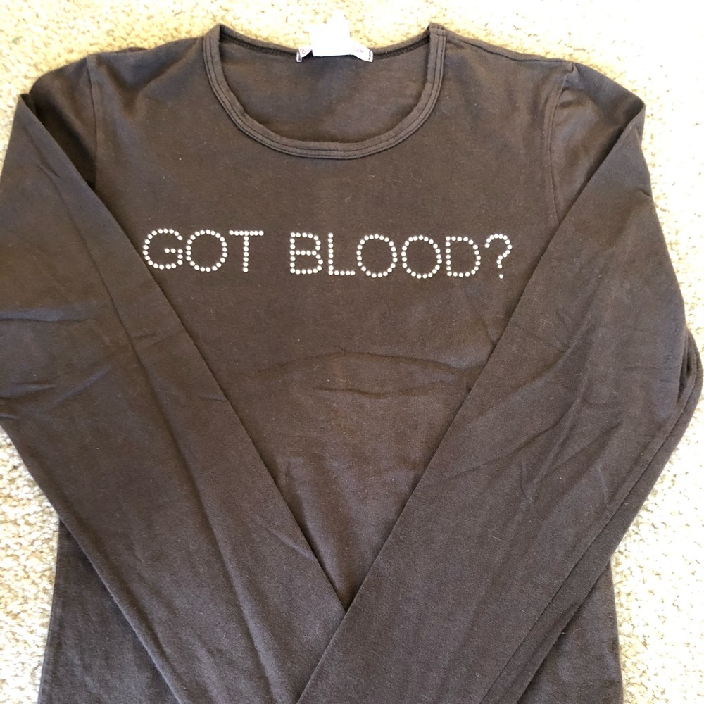 Got blood? Bling